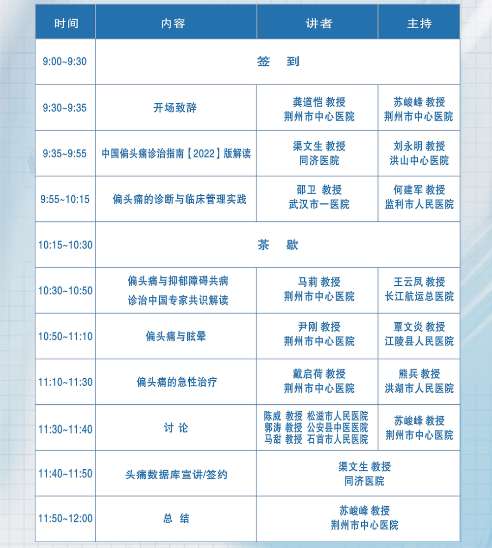 因“头”而聚，赋能健康 | 欧立停头痛沙龙会（荆州站）圆满召开(图6)